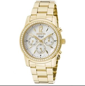 Gold Invicta Watch